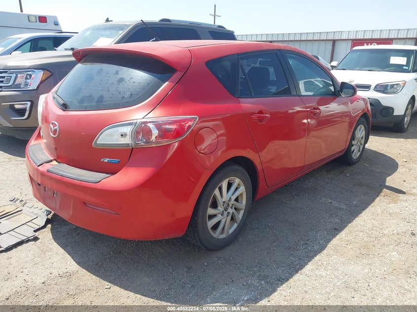 Vin: jm1bl1l76d1720014, lot: 46080587, mazda mazda3 i touring 20134