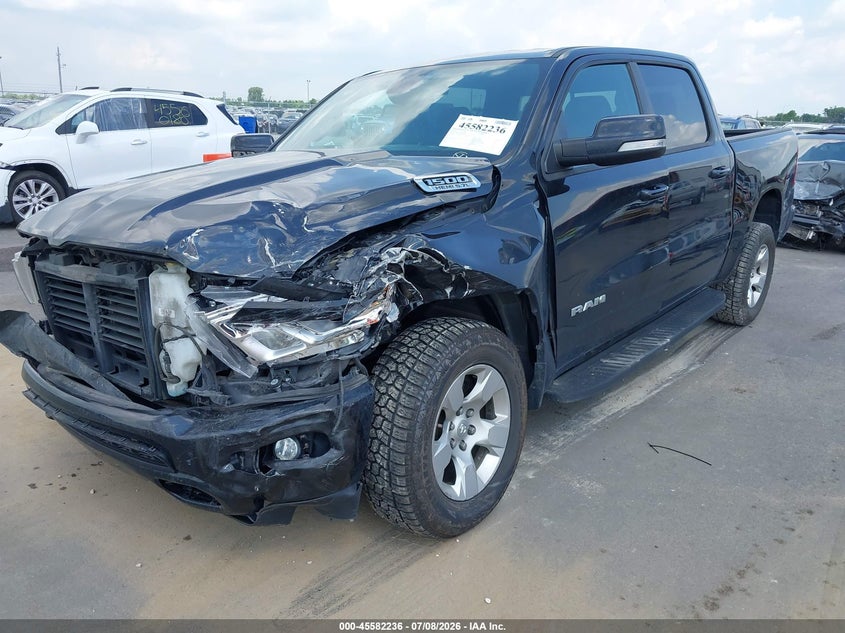 Vin: 1c6srfft5kn676895, lot: 46080589, ram 1500 big horn/lone star  4x4 5'7 box 20192
