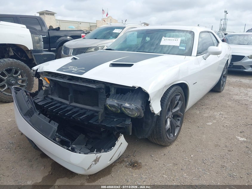 Vin: 2c3cdzbt2hh652014, lot: 46080595, dodge challenger r/t 20172