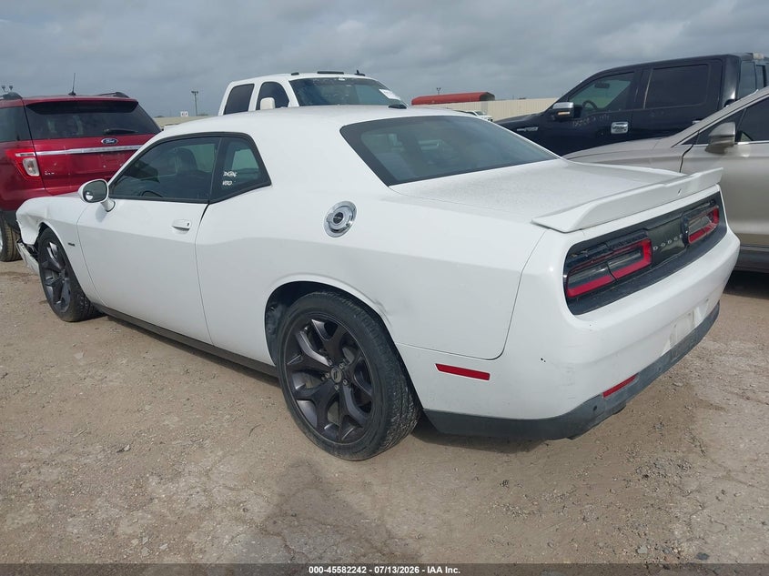 Vin: 2c3cdzbt2hh652014, lot: 46080595, dodge challenger r/t 20173