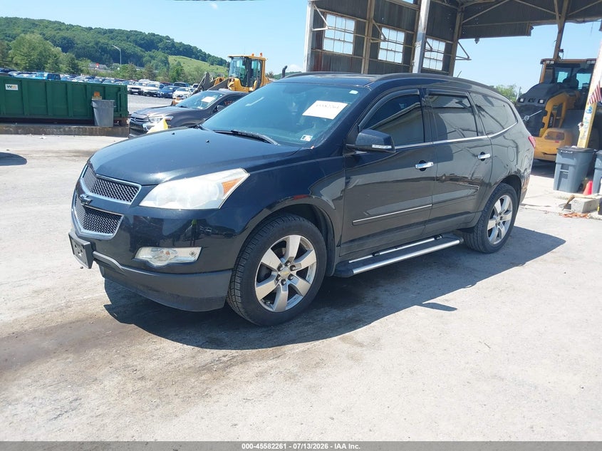 Vin: 1gnkvled7cj380919, lot: 46080615, chevrolet traverse ltz 20122