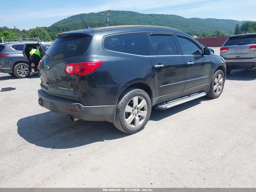 Vin: 1gnkvled7cj380919, lot: 46080615, chevrolet traverse ltz 20124