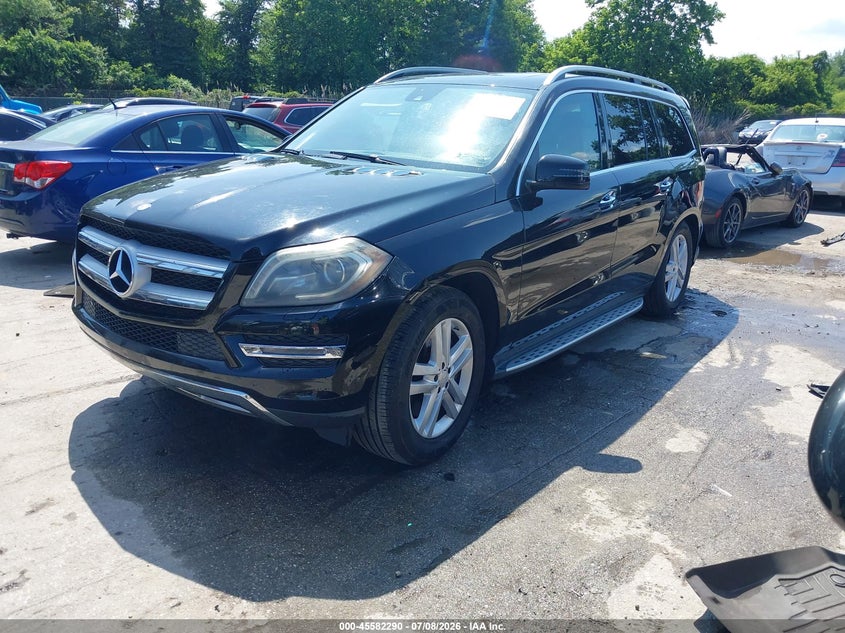 2014 Mercedes-Benz Gl 450 4Matic VIN: 4JGDF7CE0EA291645 Lot: 45582290