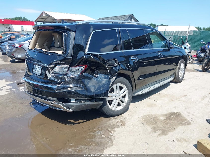 2014 Mercedes-Benz Gl 450 4Matic VIN: 4JGDF7CE0EA291645 Lot: 45582290