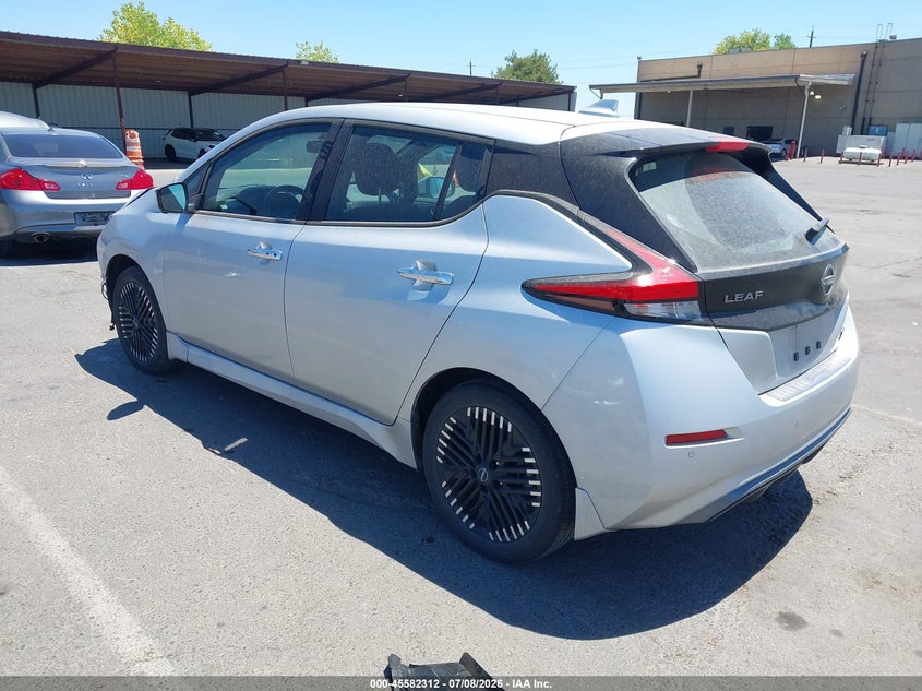 Vin: 1n4cz1cv4pc551952, lot: 46080665, nissan leaf sv plus 60 kwh 20233