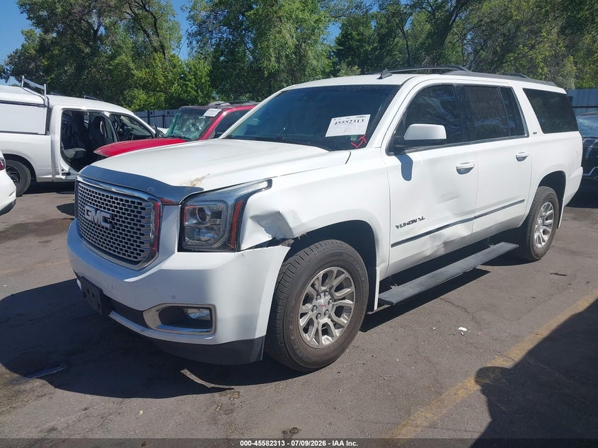 Vin: 1gks2hkc6fr230160, lot: 46080668, gmc yukon xl 1500 slt 20152