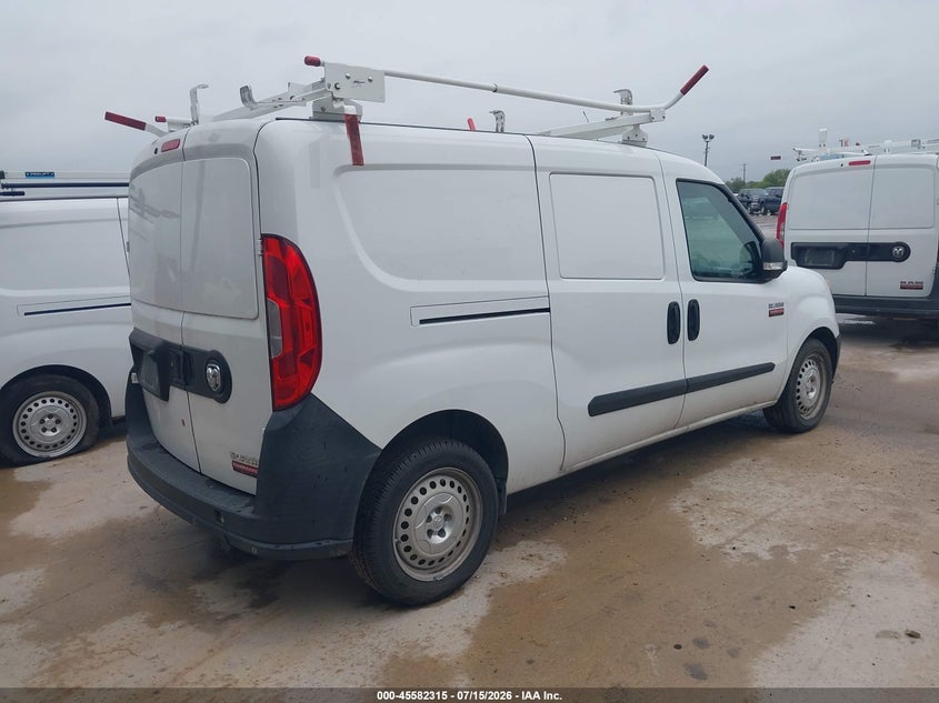 Vin: zfbhrfab1k6n90739, lot: 46080669, ram promaster city tradesman 20194