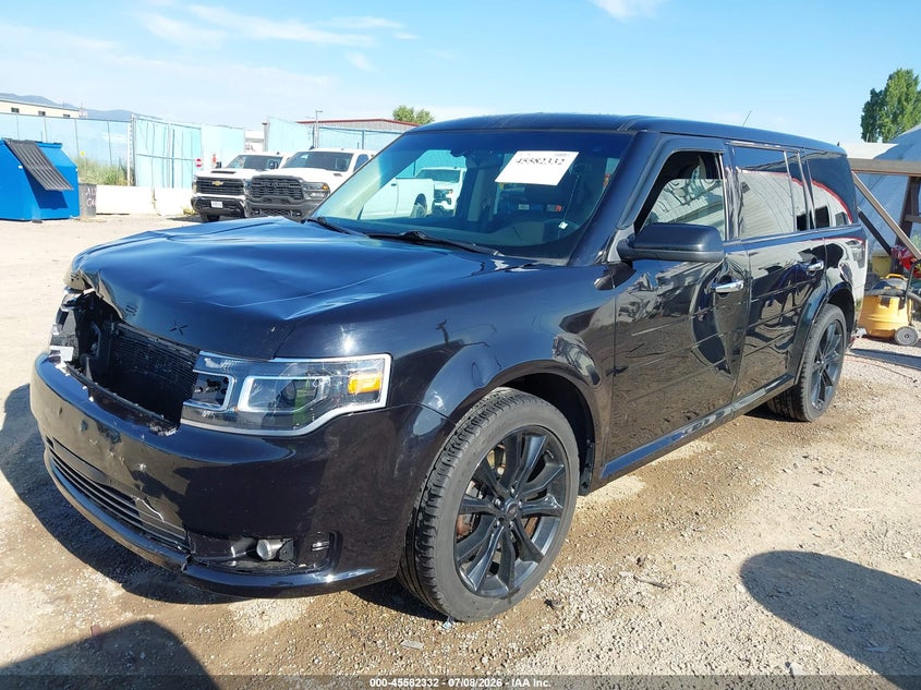 Vin: 2fmhk6d85kba19799, lot: 46080685, ford flex limited 20192