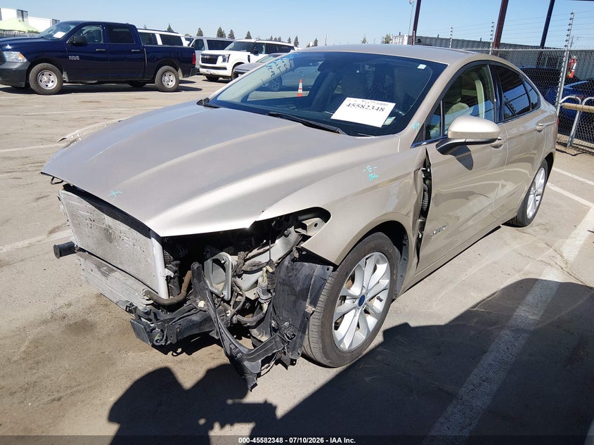 2019 Ford Fusion, Front End, IAAI, VIN 3FA6P0LU1KR203962 — photo 2