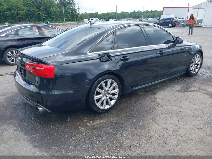 Vin: wauhgafc4dn020814, lot: 46080719, audi a6 3.0t premium 20134