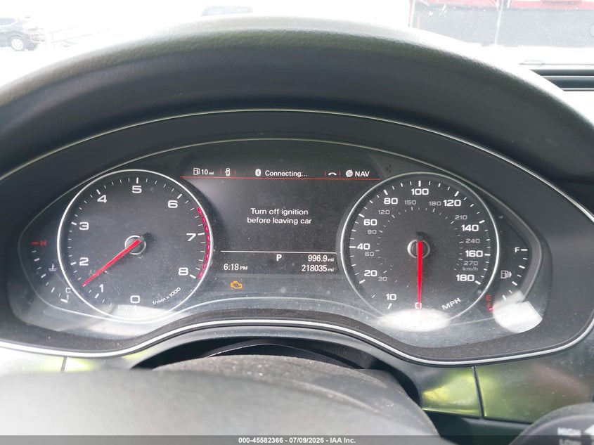 2013 Audi A6 3.0T Premium VIN: WAUHGAFC4DN020814 Lot: 45582366