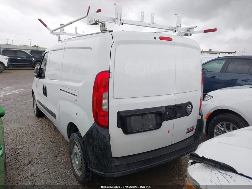 Vin: zfbhrfab2k6n89860, lot: 46080732, ram promaster city tradesman 20193