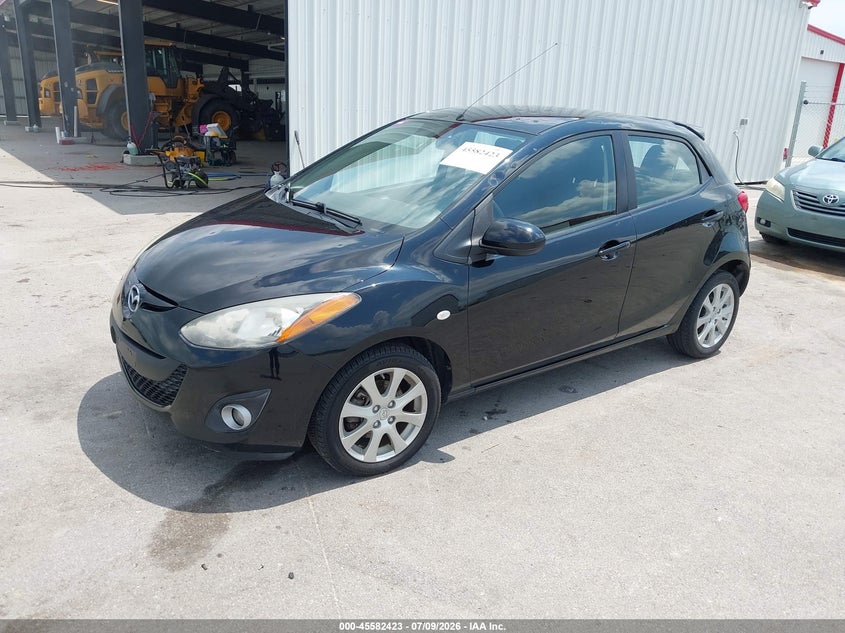 Vin: jm1de1hy9b0127951, lot: 46080776, mazda mazda2 touring 20112