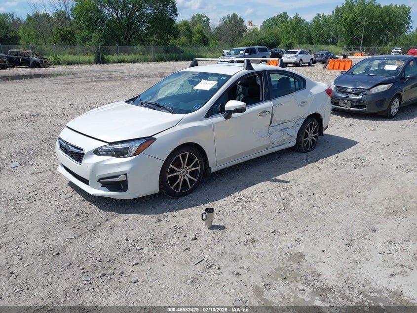 Vin: 4s3gkan64h3602843, lot: 46080782, subaru impreza 2.0i limited 20172