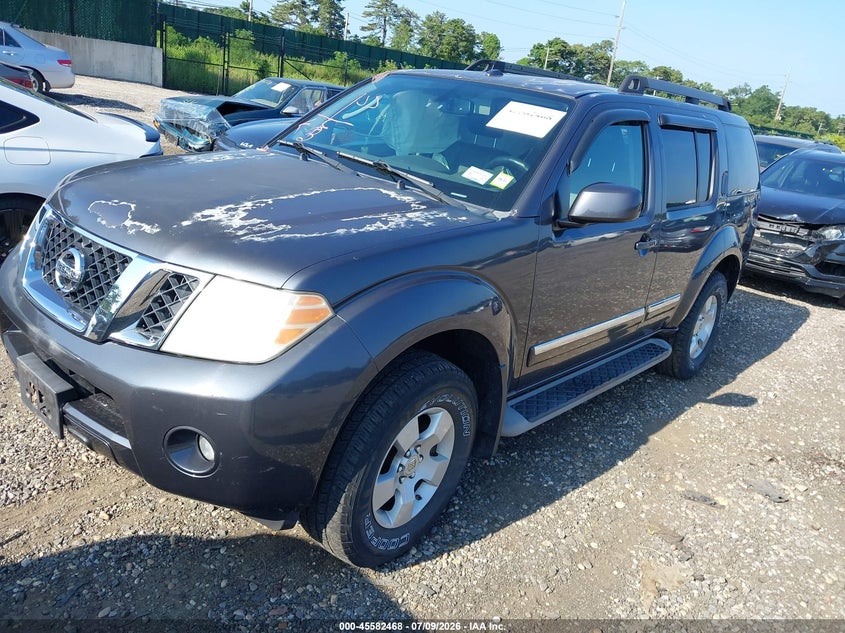 Vin: 5n1ar1nb5bc633519, lot: 46080821, nissan pathfinder silver 20112