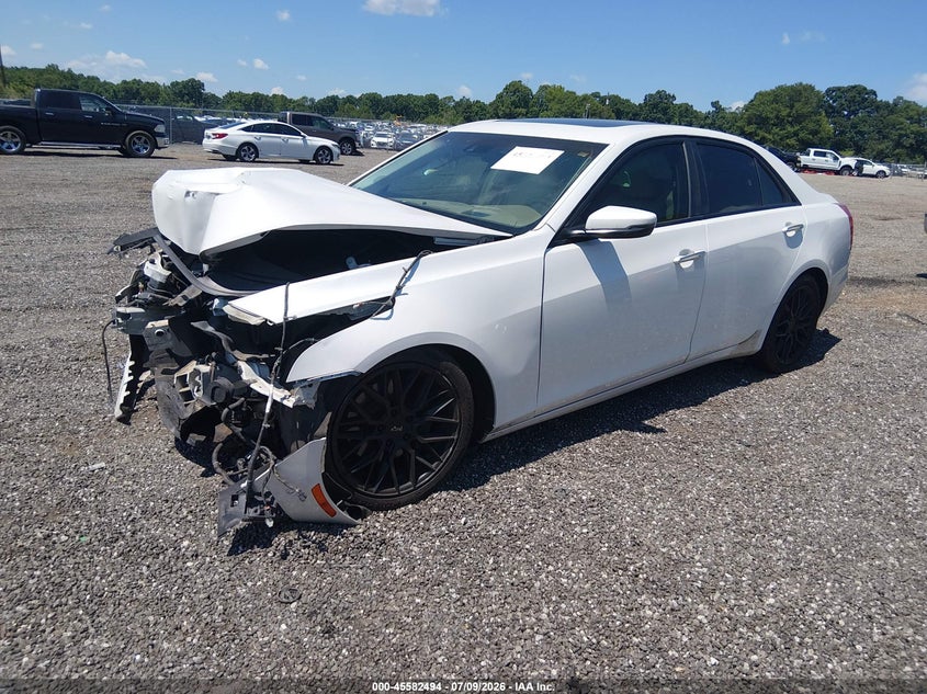 2015 Cadillac CTS, Front End, IAAI, VIN 1G6AT5S32F0118370 — photo 2