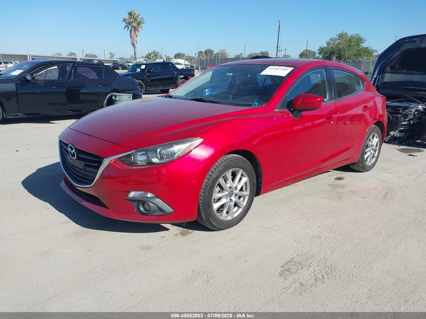 Vin: jm1bm1l76g1326207, lot: 46080856, mazda mazda3 i touring 20162
