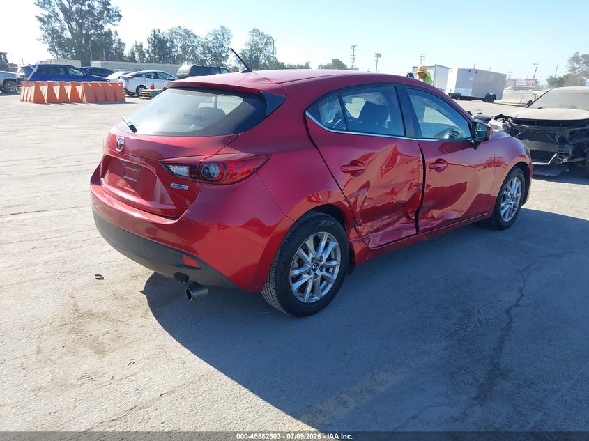 Vin: jm1bm1l76g1326207, lot: 46080856, mazda mazda3 i touring 20164