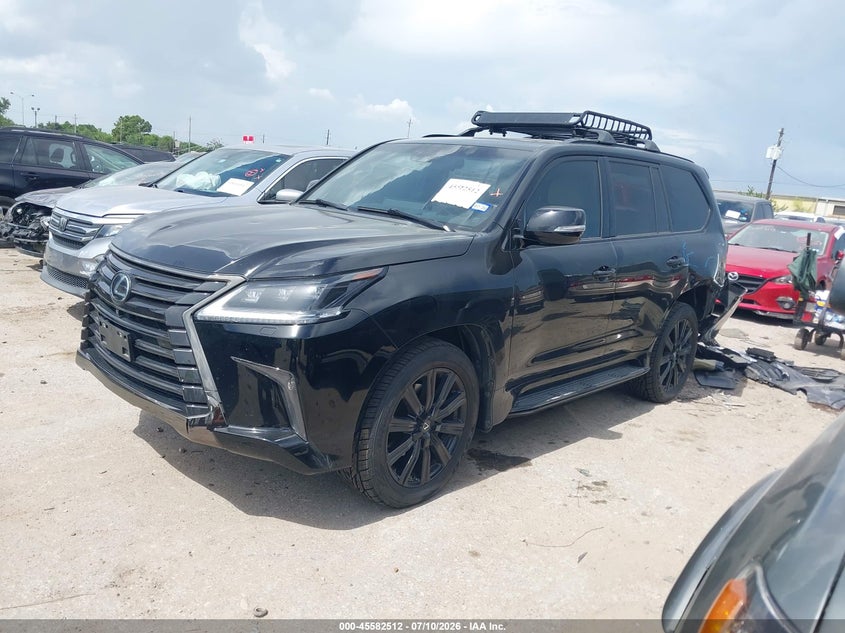 Vin: jtjhy7axxk4295116, lot: 46080865, lexus lx 570 three-row 20192