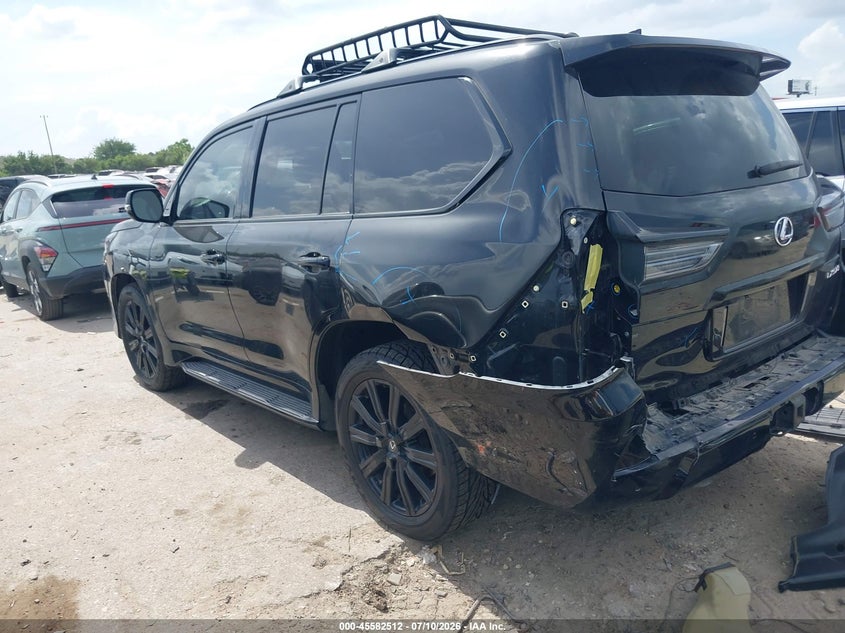 Vin: jtjhy7axxk4295116, lot: 46080865, lexus lx 570 three-row 20193