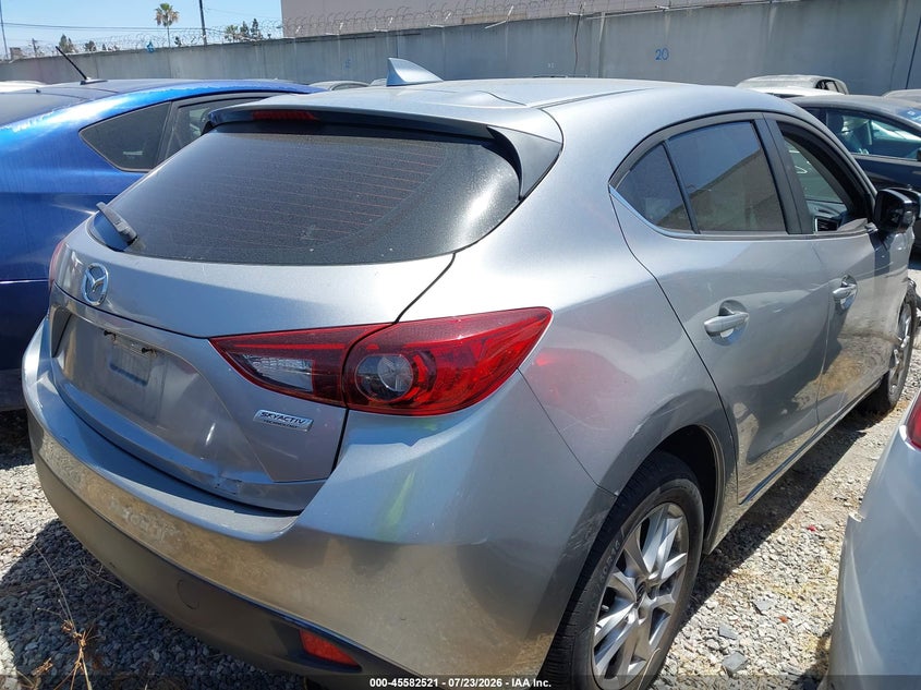 Vin: jm1bm1m7xg1349228, lot: 46080874, mazda mazda3 i touring 20164