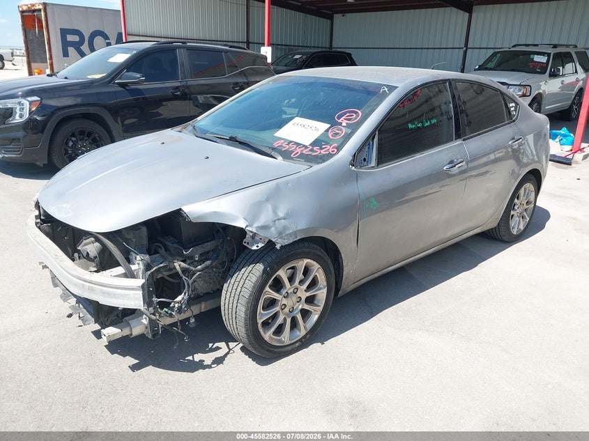 Vin: 1c3cdffa5gd817685, lot: 46080879, dodge dart sxt sport 20162