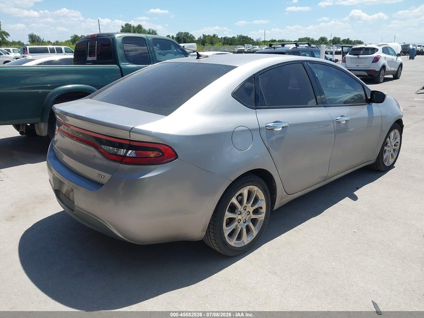 Vin: 1c3cdffa5gd817685, lot: 46080879, dodge dart sxt sport 20164
