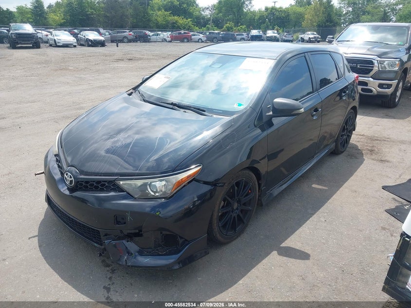 Vin: jtnkarjexhj537299, lot: 46080887, toyota corolla im 20172