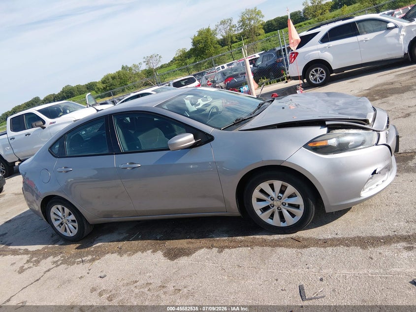 2014 Dodge Dart Sxt VIN: 1C3CDFBB2ED857945 Lot: 45582535