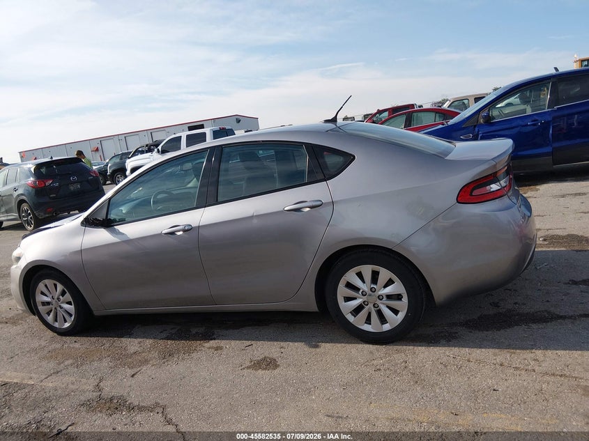 2014 Dodge Dart Sxt VIN: 1C3CDFBB2ED857945 Lot: 45582535