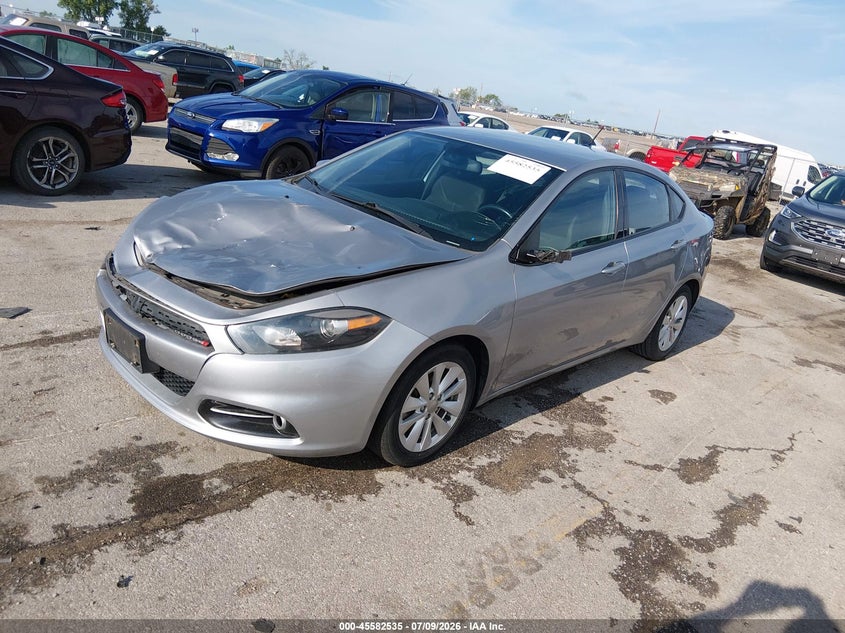 Vin: 1c3cdfbb2ed857945, lot: 46080888, dodge dart sxt 20142