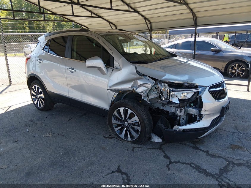 Vin: kl4cjesm5nb520918, lot: 46080907, buick encore awd preferred 2022 img_1