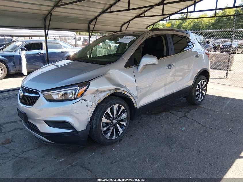 Vin: kl4cjesm5nb520918, lot: 46080907, buick encore awd preferred 20222