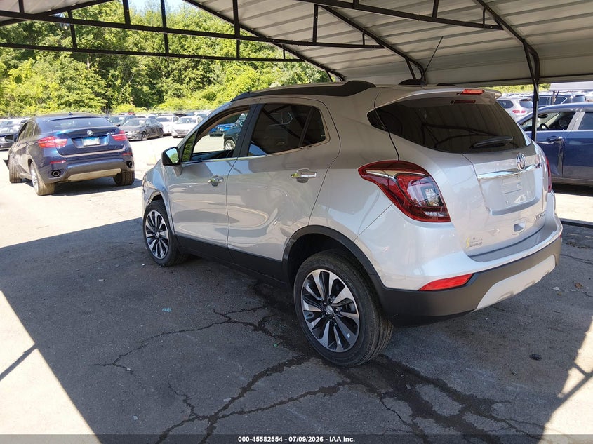 Vin: kl4cjesm5nb520918, lot: 46080907, buick encore awd preferred 20223