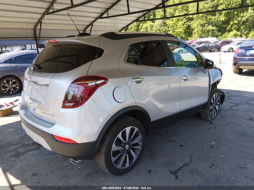 Vin: kl4cjesm5nb520918, lot: 46080907, buick encore awd preferred 20224