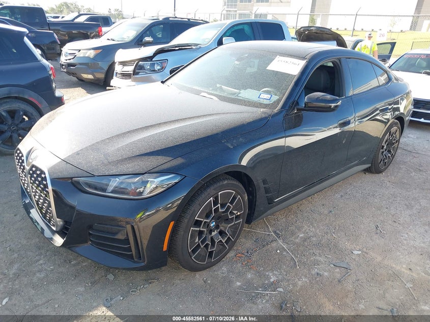 Vin: wba33fb09sfv40870, lot: 46080914, bmw 430i gran coupe xdrive 20252