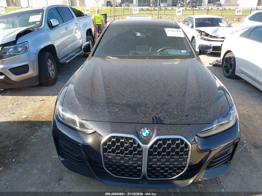 2025 BMW 430I Gran Coupe xDrive VIN: WBA33FB09SFV40870 Lot: 45582561