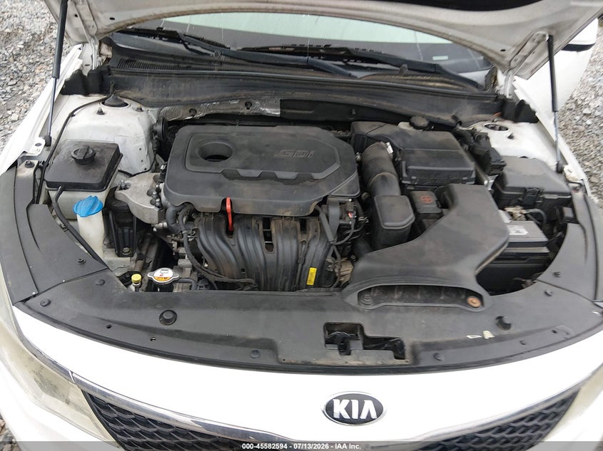 2016 Kia Optima Lx VIN: 5XXGT4L38GG008942 Lot: 45582594