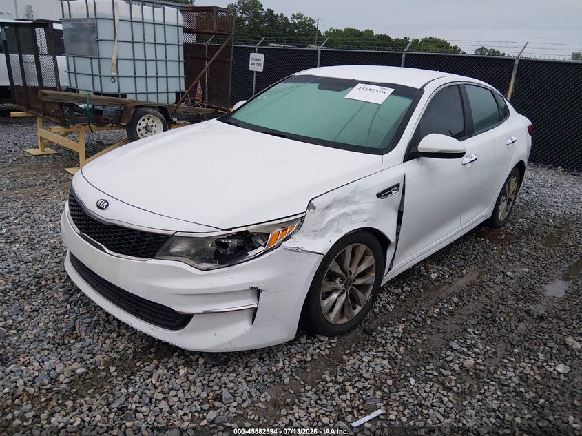 Vin: 5xxgt4l38gg008942, lot: 46080947, kia optima lx 20162