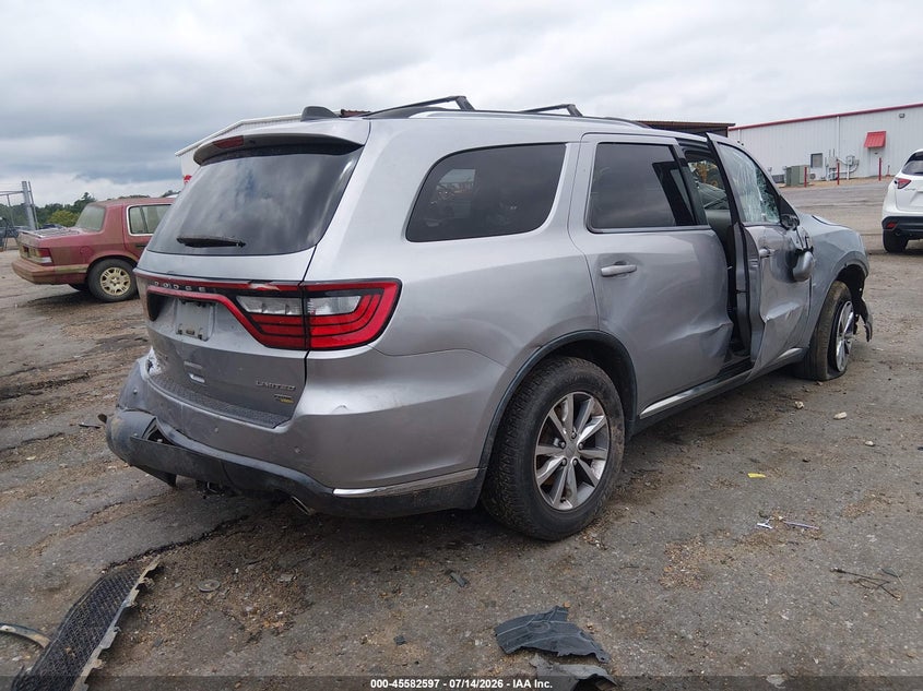 Vin: 1c4rdjdg5ec481541, lot: 46080949, dodge durango limited 20144