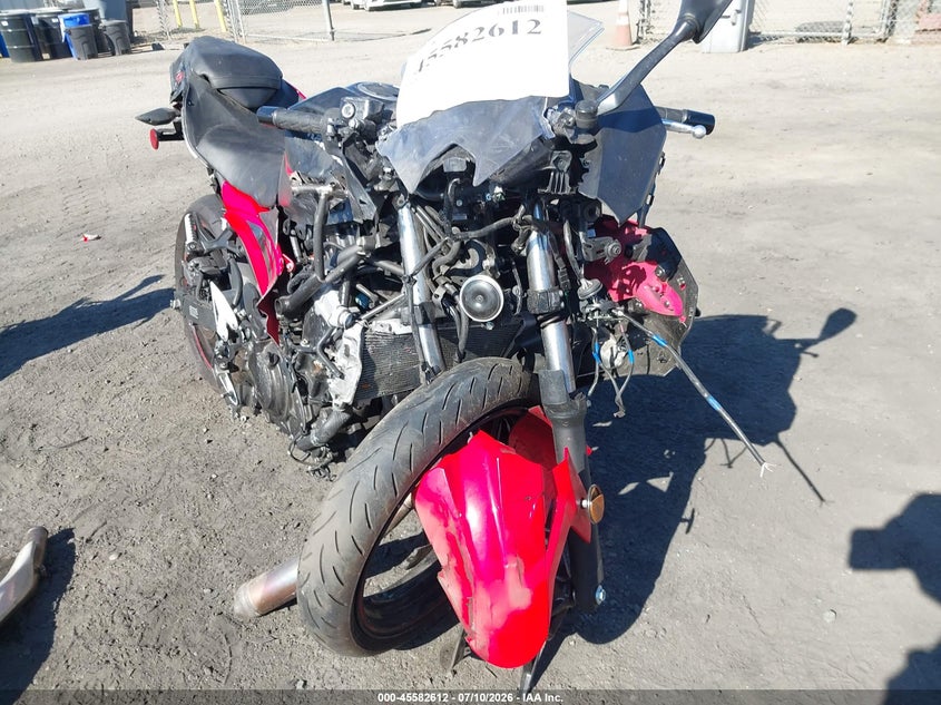 2025 Kawasaki Ex500 VIN: ML5EXGG15SDA59871 Lot: 45582612