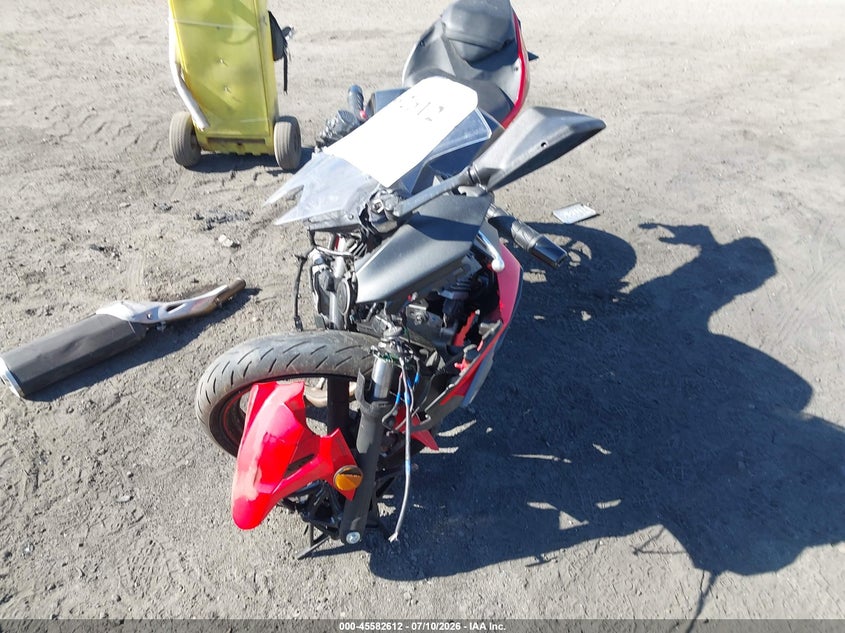 2025 Kawasaki Ex500 VIN: ML5EXGG15SDA59871 Lot: 45582612