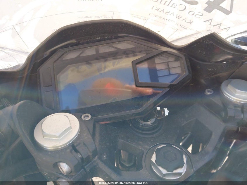 2025 Kawasaki Ex500 VIN: ML5EXGG15SDA59871 Lot: 45582612