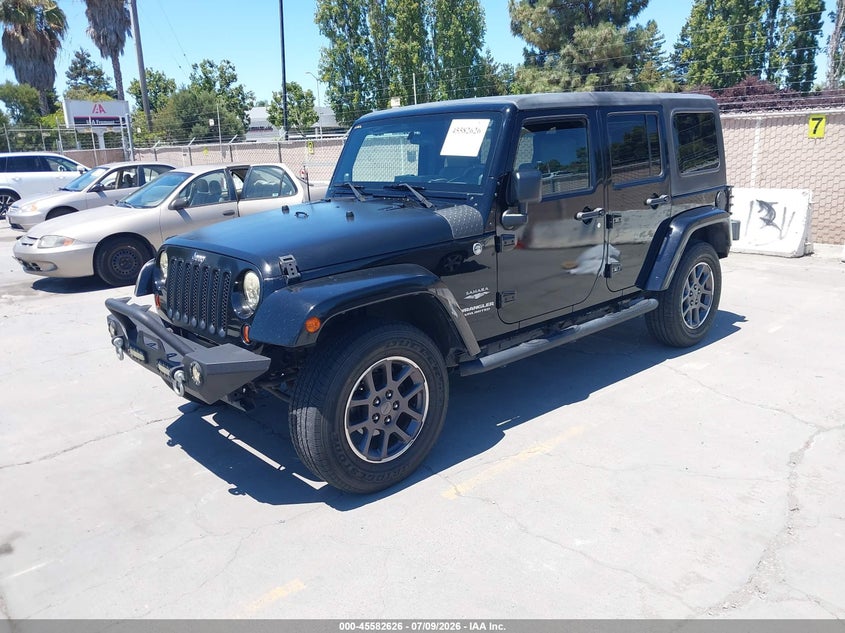 1J4GA59167L196825 2007 JEEP WRANGLER UNLIMITED SAHARA photo 1