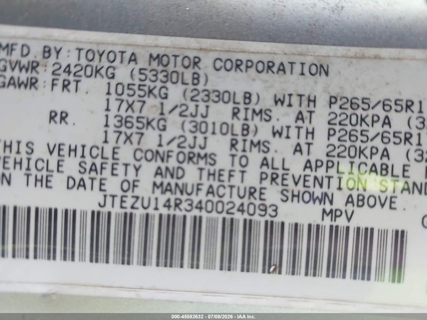 AtlanticExpress - Toyota 4Runner