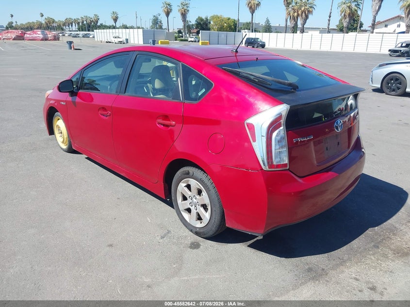 2013 TOYOTA PRIUS auction photo 3