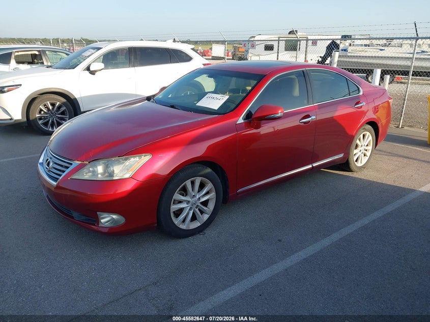 Vin: jthbk1eg5a2396252, lot: 46081001, lexus es 350 20102