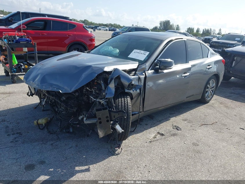 Vin: jn1ev7ap4gm304532, lot: 46081011, infiniti q50 3.0t premium 20162