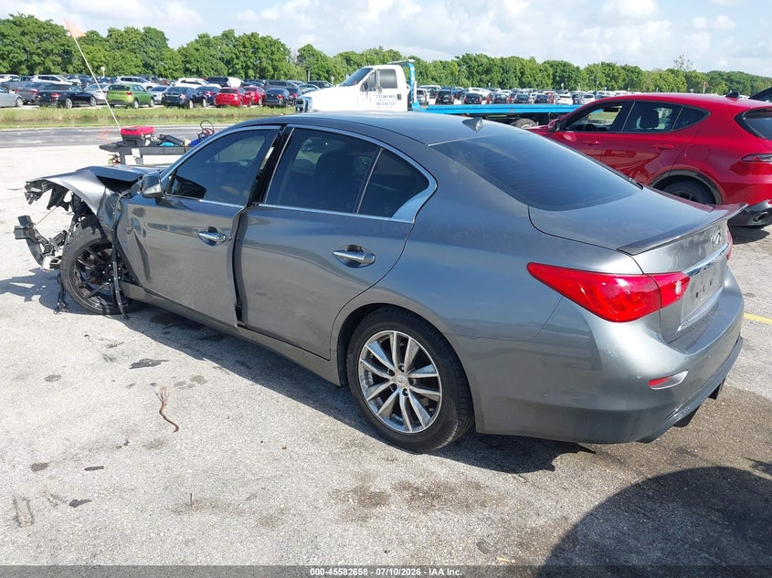 Vin: jn1ev7ap4gm304532, lot: 46081011, infiniti q50 3.0t premium 20163