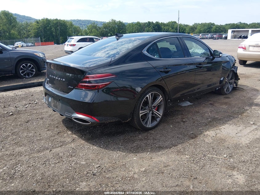 2025 Genesis G70 2.5T Awd VIN: KMTG34SC0SU146643 Lot: 45582664